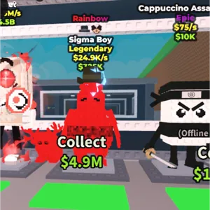 Rainbow sigma boy rare