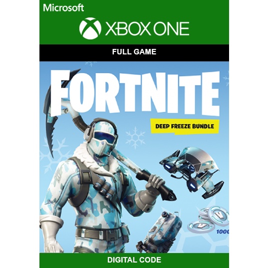 fortnite battle royale deep freeze bundle usa only - xbox 1 bundle fortnite