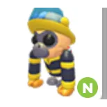 Firefighter Gibbon neon