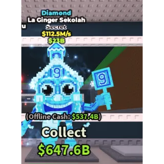 112.5 M/s Diamond La Ginger Sekolah