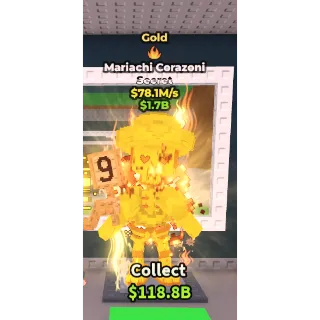 (78.1 M/s) Gold Mariachi Corazoni