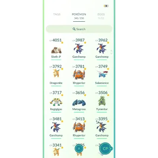 (LEVEL 56 + STACKED 100 IV) Pokemon go Account!