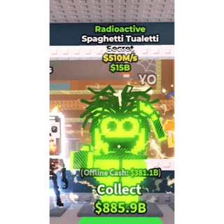 Radioactive Spaghetti Tualetti 510 M/s