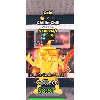 318.7 M/s Gold Chillin Chili
