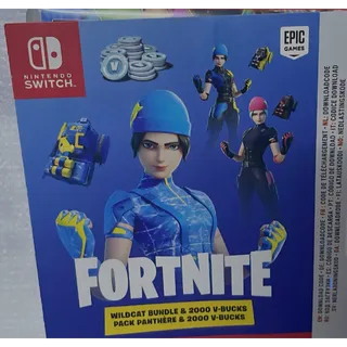 Fortnite Wildcat bundle EUROPE CODE (Nintendo switch)