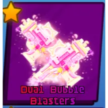 DUAL BUBBLE BLASTERS SET