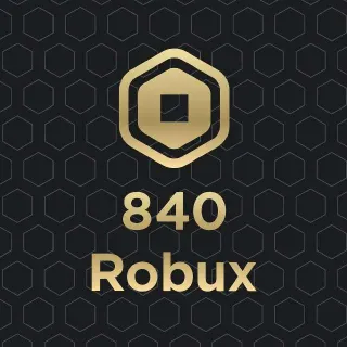 Roblox 840 Robux