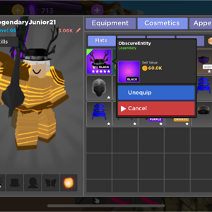 Pet Black Obscure Entity In Game Items Gameflip - roblox obscure entity