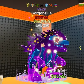 Gorgonzilla MAXED $44.9 Qi/s 7 Traits *TRADE MACHINE ONLY*