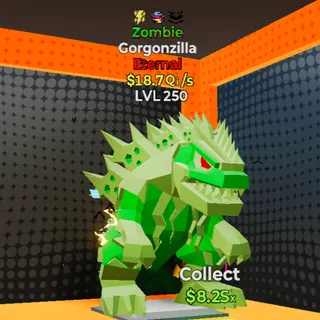Gorgonzilla MAXED $18.7 Qi/s 3 Traits