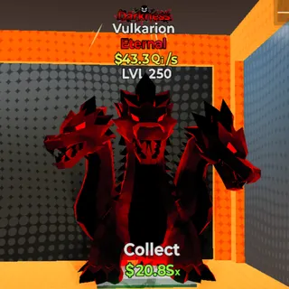 Vulkarion MAXED $43.3 Qi/s