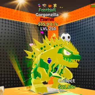 Gorgonzilla MAXED $35.9 Qi/s 4 Traits *TRADE MACHINE ONLY*