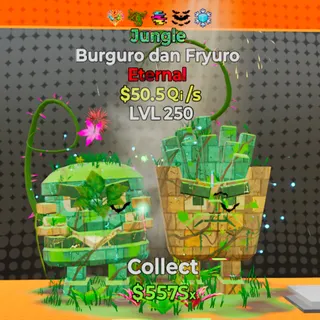 Burguro dan Fryuro MAXED $50.5 Qi/s 5 Traits