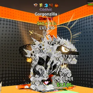 Gogonzilla MAXED $40.4 Qi/s 5 Traits *TRADE MACHINE ONLY*