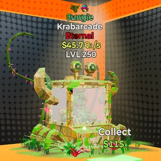 Krabarcade MAXED $45.7 Qi/s 2 Traits