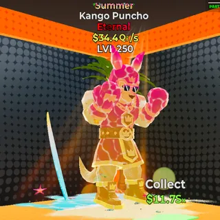 Kango Puncho MAXED $34.4 Qi/s