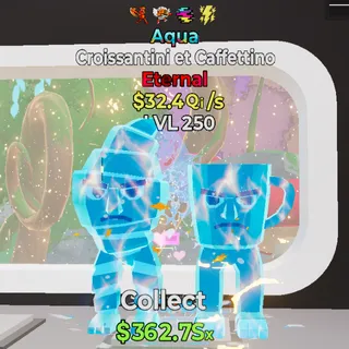 Croissantini et Caffettino $32.4 Qi/s 4 Traits