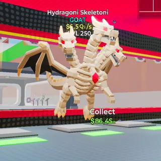 Hydragoni Skeletoni $6.5 Qi/s LVL MAXED 