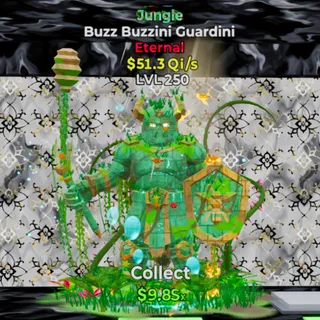 Buzz Buzzini Guardini 2 Traits LVL 250 (see pics)