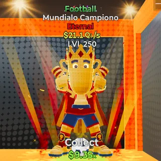 Mundialo Campiono MAXED $21.1 Qi/s