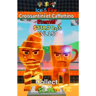 Croissantini et Caffettino LVL 150