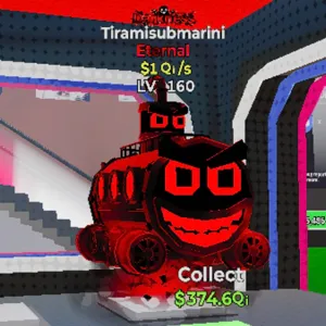 Tiramisubmarini $1 Qi/s LVL 160