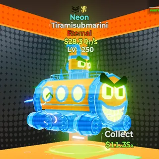 Tiramisubmarini MAXED $28.3 Qi/s 2 Traits
