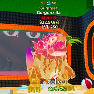 Gorgonzilla MAXED $32.9 Qi/s 