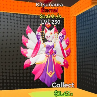 Kitsunaura MAXED $1.6 Qi/s