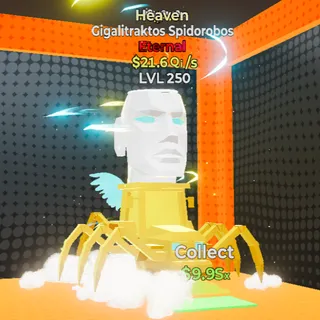 Gigalitraktos Spidorobos MAXED $21.6 Qi/s