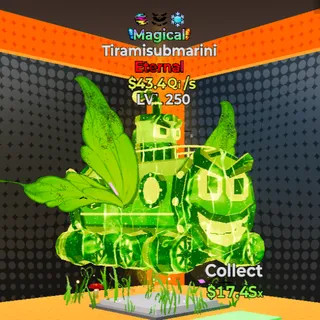 Tiramisubmarini MAXED $43.4 Qi/s 3 Traits *TRADE MACHINE ONLY*