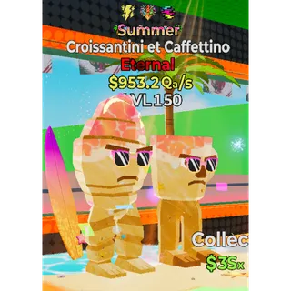 Croissantini et Caffettino LVL 150