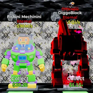 Fishini Mechinini x DiggoBlock REBIRTH 19 BUNDLE