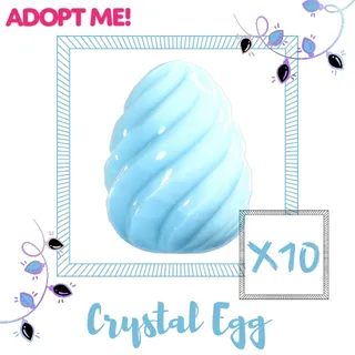 10x Crystal Egg