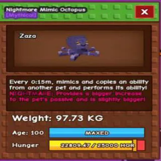 Godly Nightmare Mimic Octopus