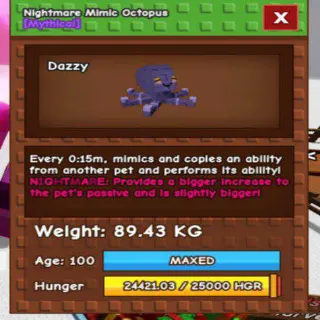 Titanic Nightmare Mimic Octopus