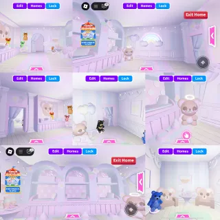 Mini angel teddy bear 