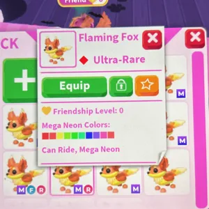 Mega Ride Flaming Fox