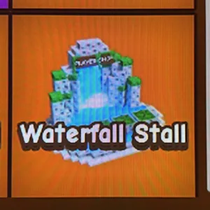 Waterfall stall
