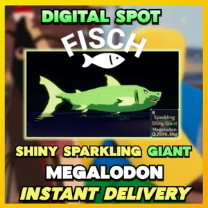 MEGALODON SHINY SPARKLING GIANT - FISCH 