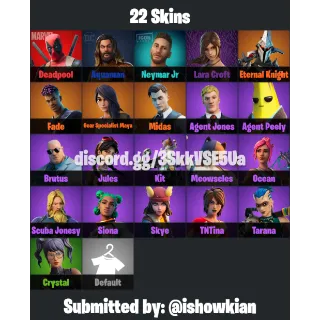 FORTNITE ACCOUNT DM ME. SKINS OG