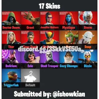 FORTNITE ACCOUNT DM ME. SKINS