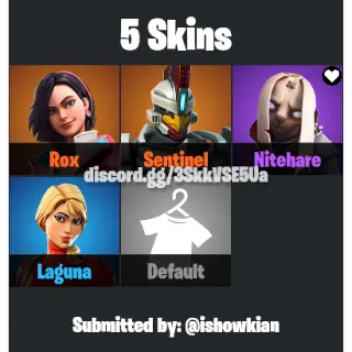 FORTNITE ACCOUNT DM ME FOR MORE PICTURES, SKINS. 