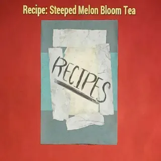 Steeped Melon Bloon Tea Recipe