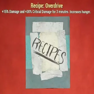 Overdrive Recipe