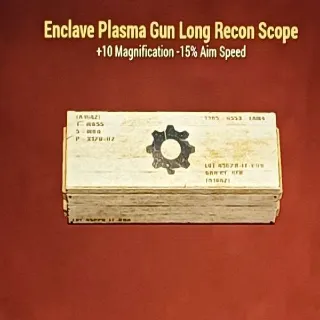 Enclave Plasma Gun Long Recon Scope