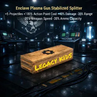 Enclave Plasma Gun Stabilized Splitter Mod