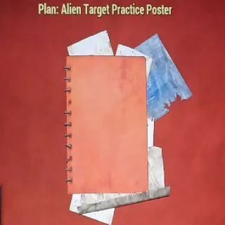 Alien Target Practice Poster