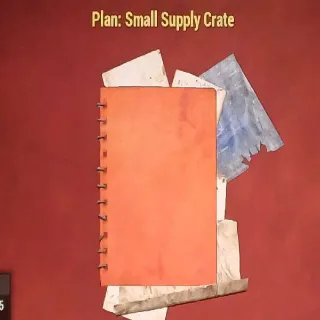 Small Supply Crate Plan