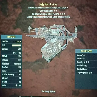 Holy Fire +4 Any Mods